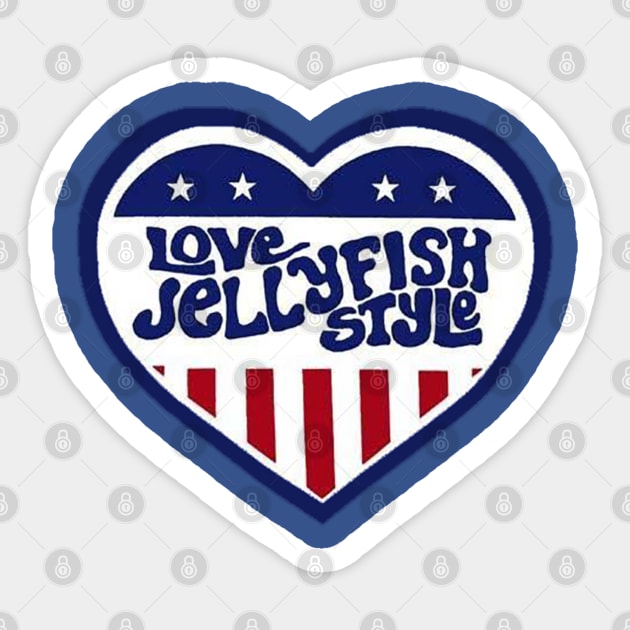 Love Jellyfish Style Sticker by Mad Panda